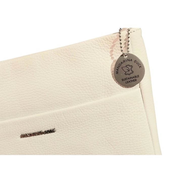 MANDARINA DUCK MELLOW LEATHER Handtasche weiß